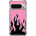 Pink Flames Pixel 9 Pro XL Clear Case